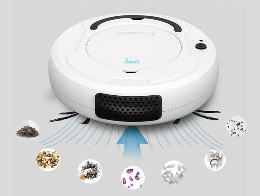 Maliben | Rs-3000 Robot Vacuum Cleaner | 3-In-1 Smart Automatic Vacuum Cleaner For Every Household