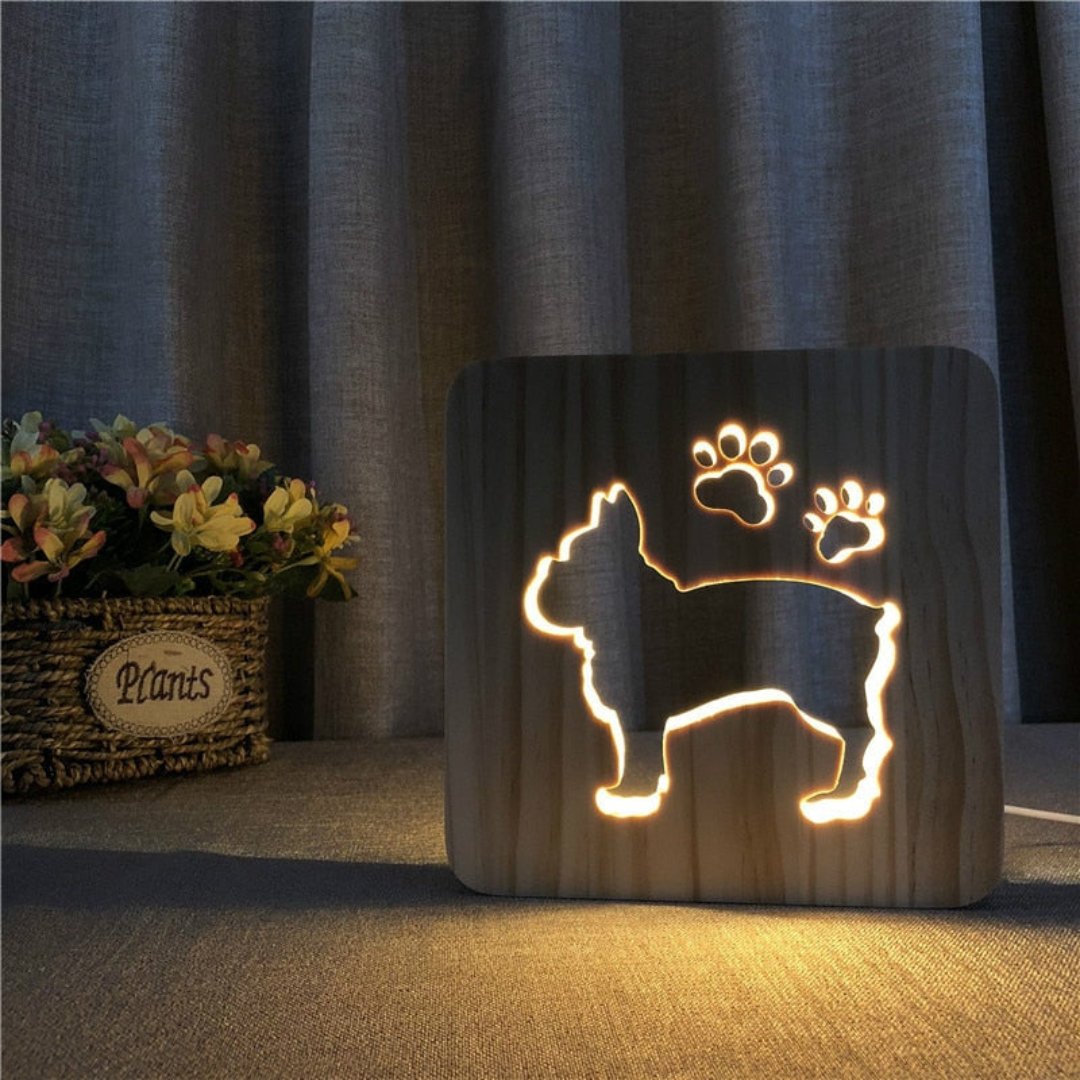 Maliben | Designlight - Elegant Wooden Table Lamp For Atmospheric Warmth