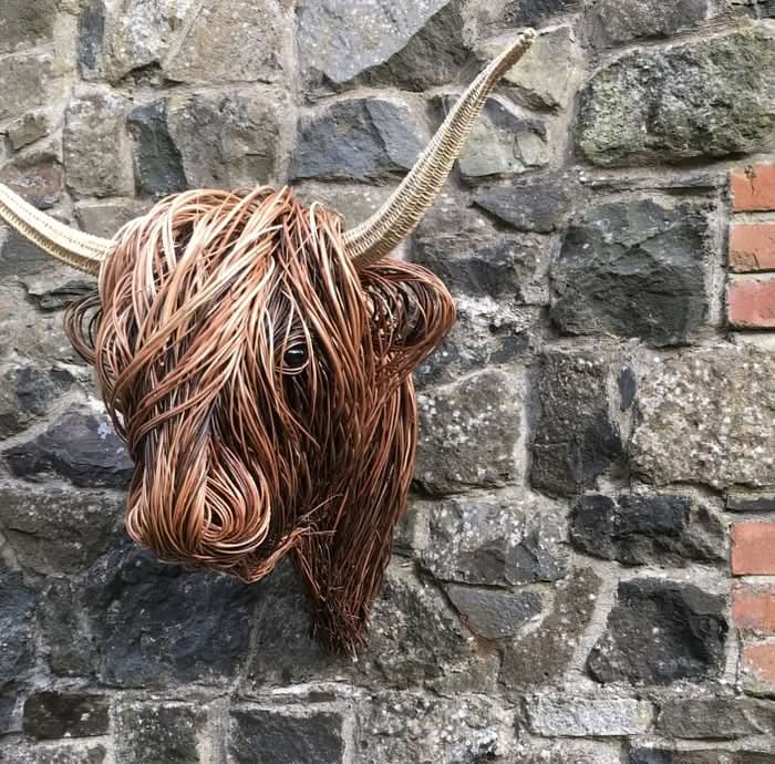 MAliben | Rustic Cow Head Wall Decoration For a Unique Home