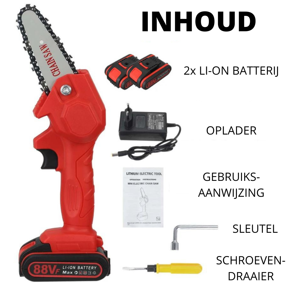 Maliben | Timbermate | Your Compact Powerhouse – Portable Electric Mini Chainsaw
