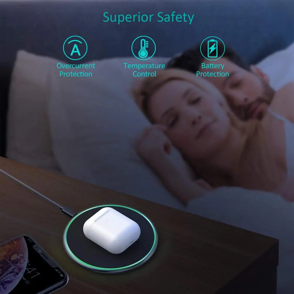 Maliben | 30w Fast Wireless Charging Pad | Premium Usb-C Magsafe Charger For Apple Iphone, Samsung & Android