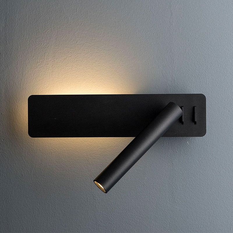 Maliben | Rotatable Led Reading Wall Lamp For The Bed