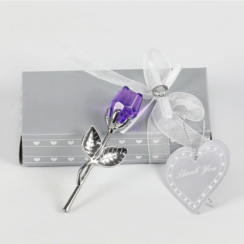 Maliben | Luxury Crystal Rose In Gift Box – Valentine's Gift For Her