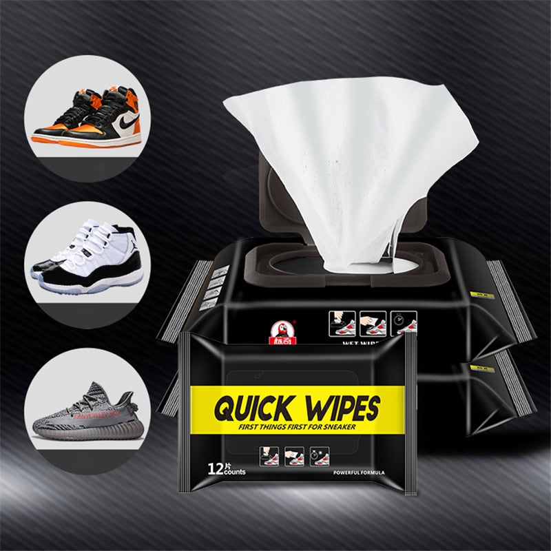 Maliben | Disposable White Shoe Cleaner Wipes