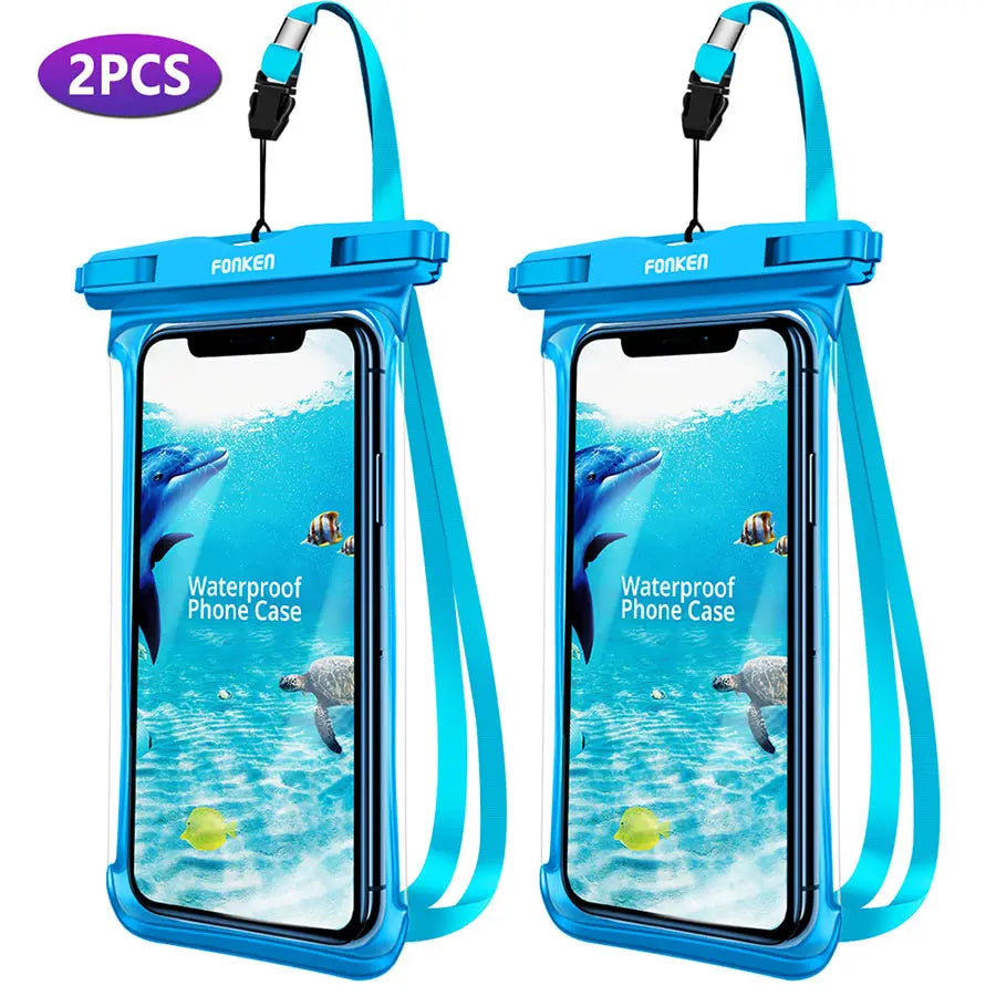 Maliben | Waterproof Smartphone Case Dryvault | Full View Design | Side Accessible | With Carrying Strap