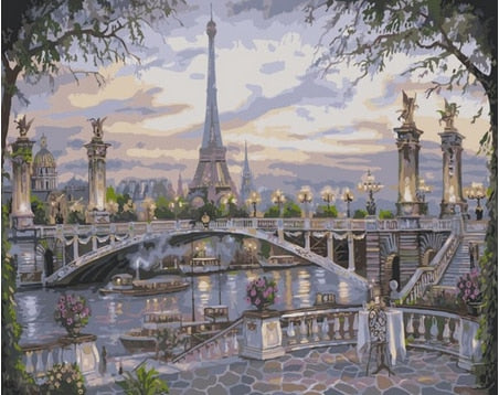Maliben | City Portrait (Paint By Number)