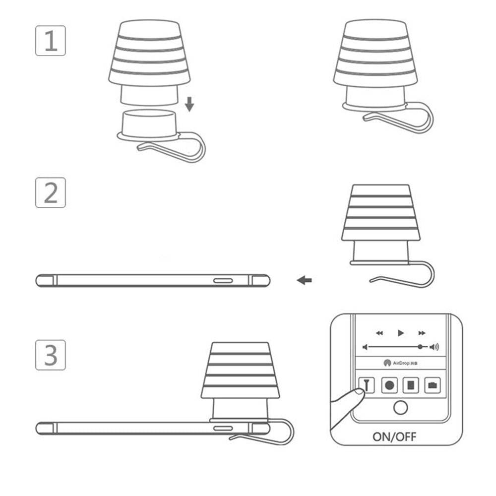 Maliben | Phone Flashlight Lampshade Night Lamp