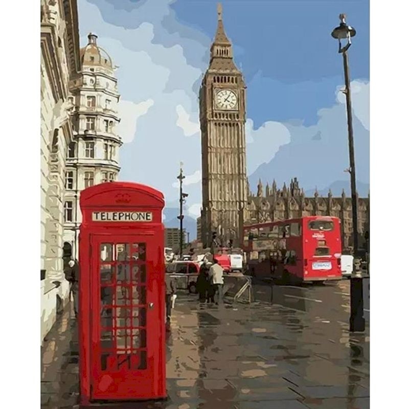 Maliben | City Portrait (Paint By Number)