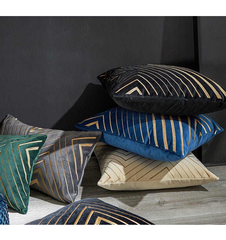 Maliben | Luxurious Geometric Cushions - Elegance For The Living Room And The Bedroom