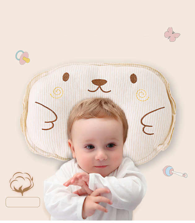 Maliben | Baby Head Pillow With Recess – Orthopedic Pillow Against Head Deformation