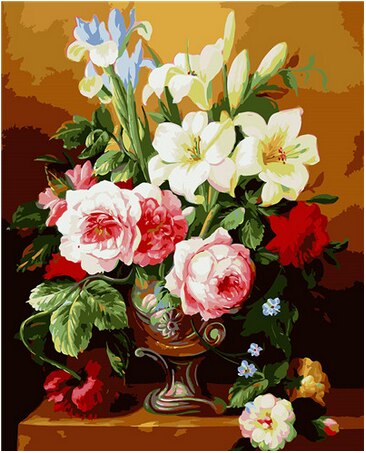Maliben | Flower Portrait (Paint By Number)
