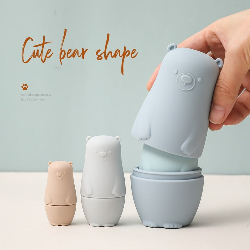 Maliben | NestiePlay | Learning Through play - Silicone Stackable Matryoshka Dolls