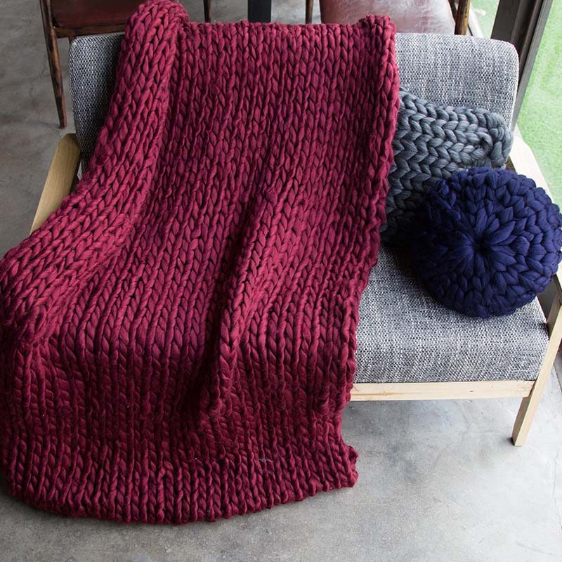 Maliben Heavy Knit Blanket