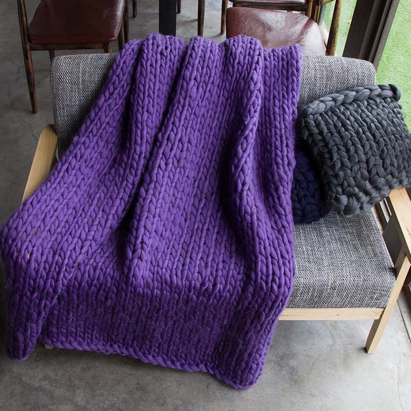 Maliben Heavy Knit Blanket