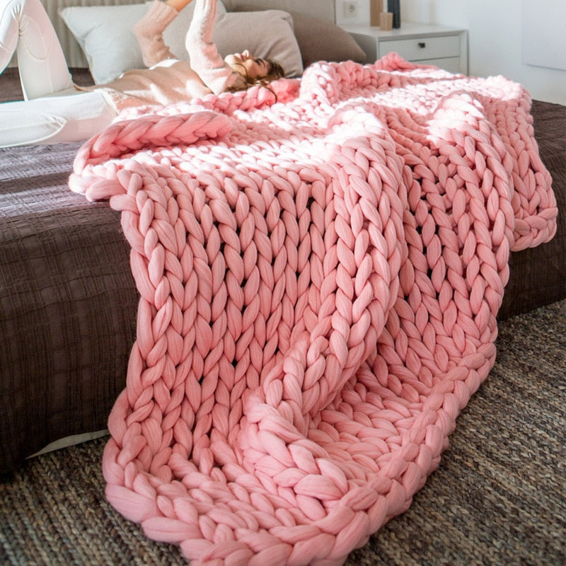 Maliben Heavy Knit Blanket