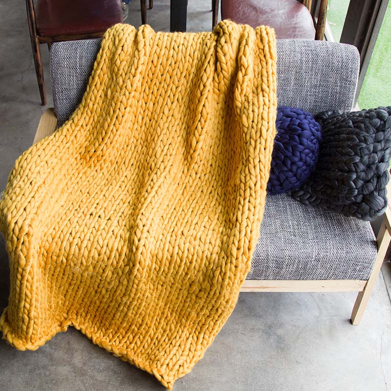 Maliben Heavy Knit Blanket