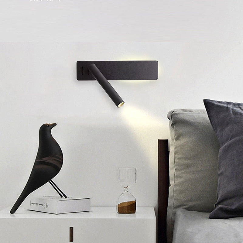 Maliben | Rotatable Led Reading Wall Lamp For The Bed