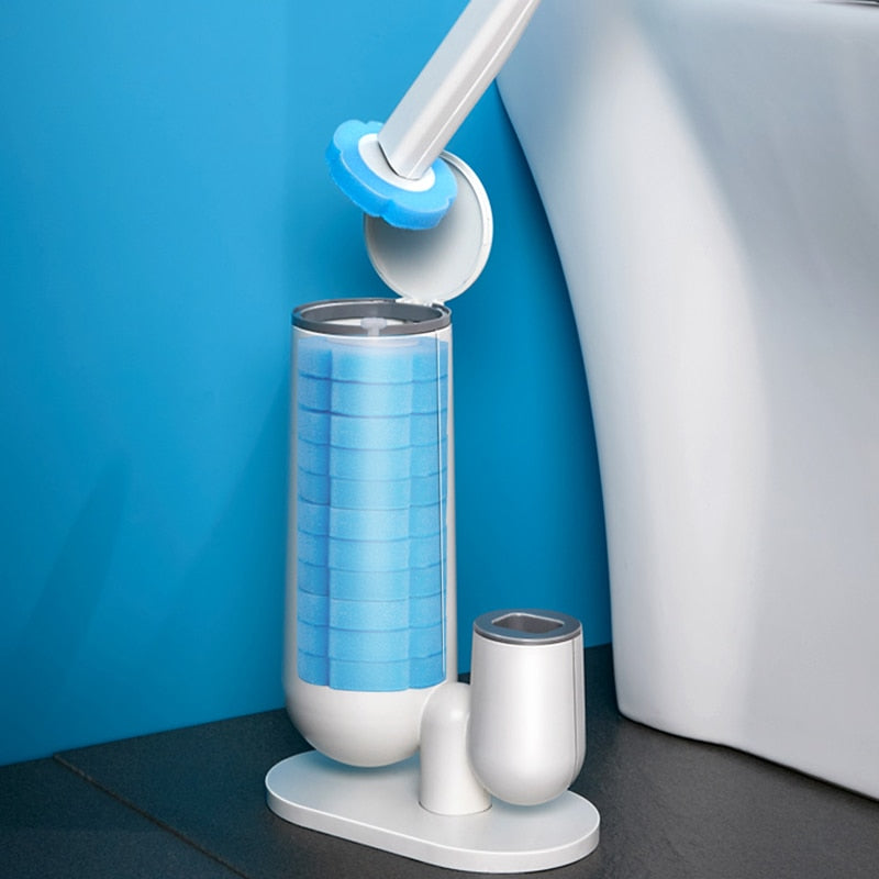 Maliben | Cleaning Magic Disposable Toilet Brush Set