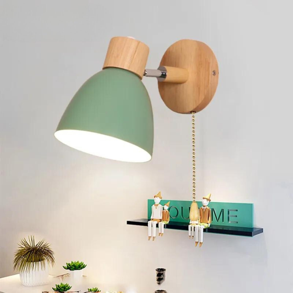 Maliben | Elegant Wooden Wall Lamp - Modern And Warm Design