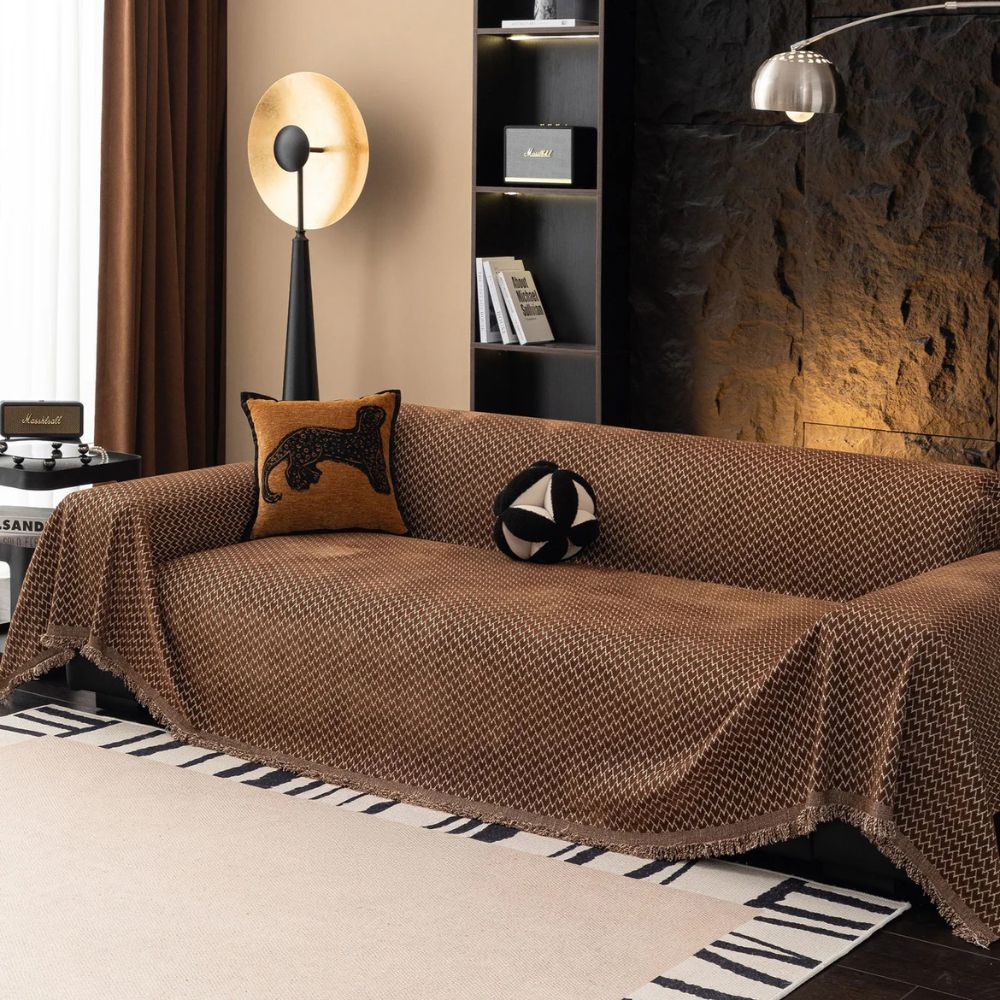 Maliben | Heritage Zigzag Sofa Cover