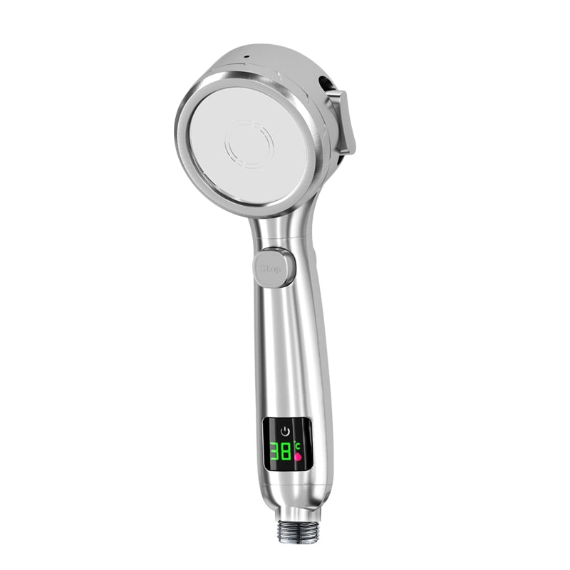 Maliben Shower head with temperature display on sale