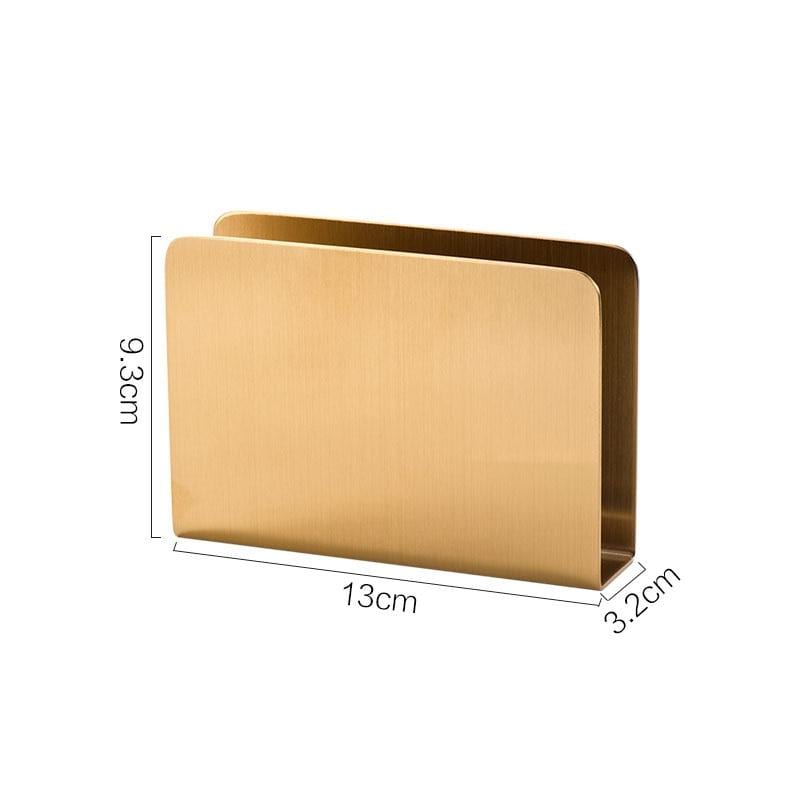 Maliben | Napkin Holder - SteelElegance - Simple & Stylish - Sustainable Stainless Steel