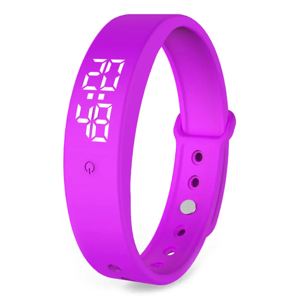 Maliben | BraceletV9 – Waterproof Smartwatch with Vibration Alarm