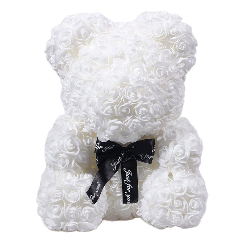 Maliben | Artificial Rose Flowers Teddy Bear