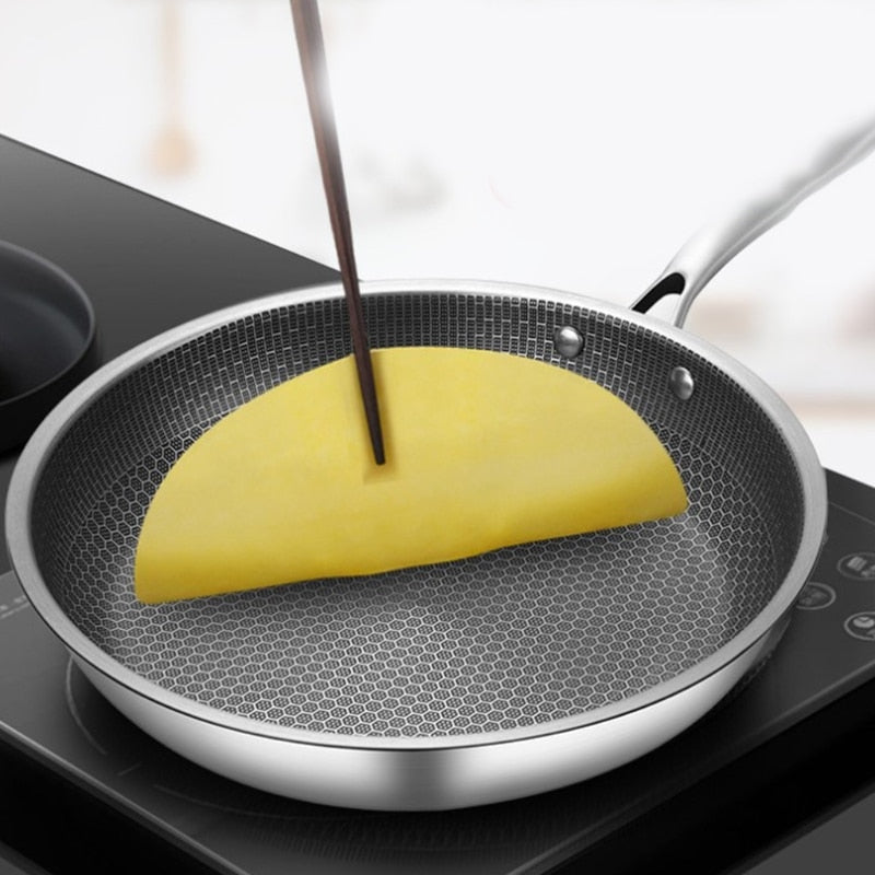 Maliben KitchenPro — Non-stick stainless steel frying pan