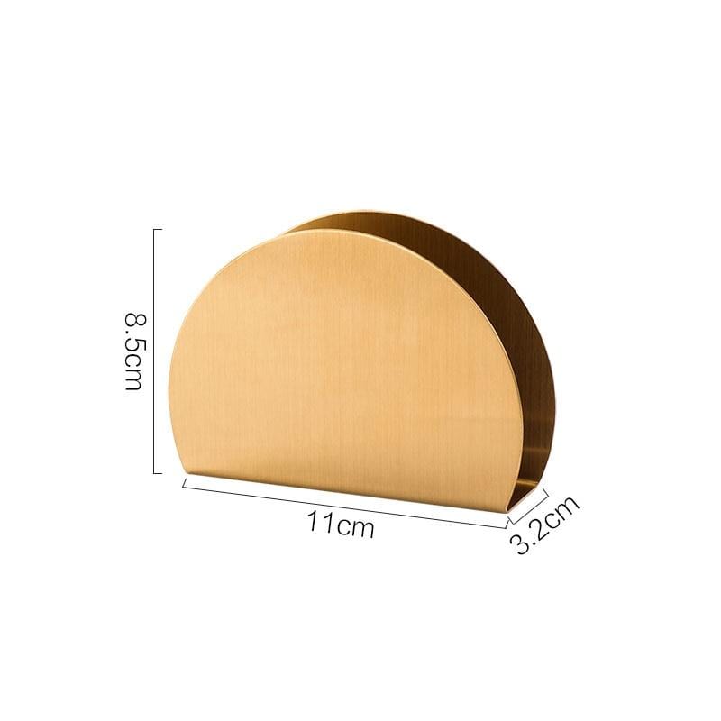 Maliben | Napkin Holder - SteelElegance - Simple & Stylish - Sustainable Stainless Steel