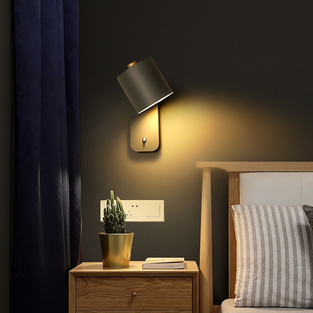 Maliben | Modern Led Wall Lamps With Switch For Home Decor