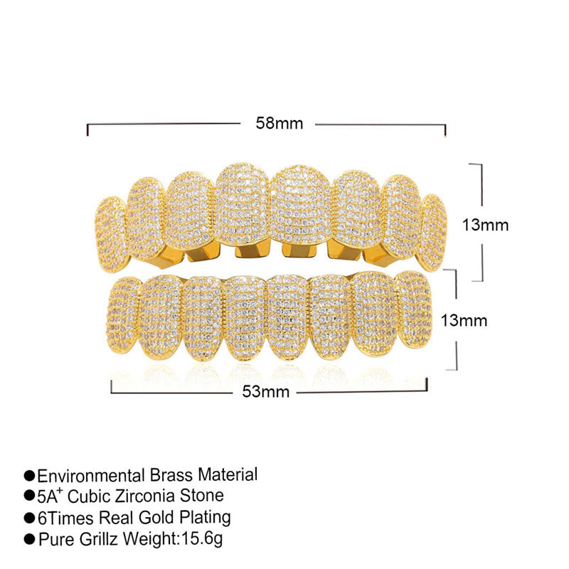 Maliben Hip Hop Trendy Grillz braces