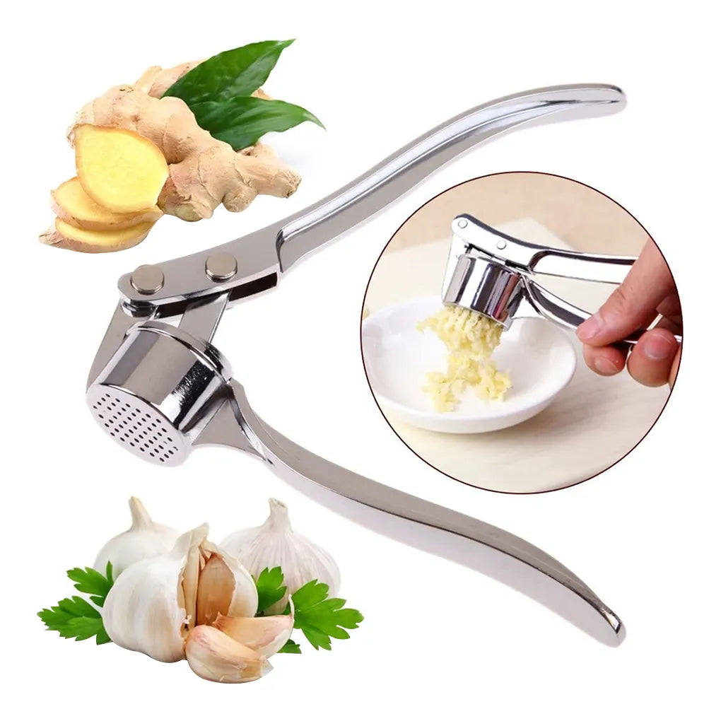 Maliben | High-Quality Stainless Steel Garlic Press – Durable, Efficient, and Easy to Use