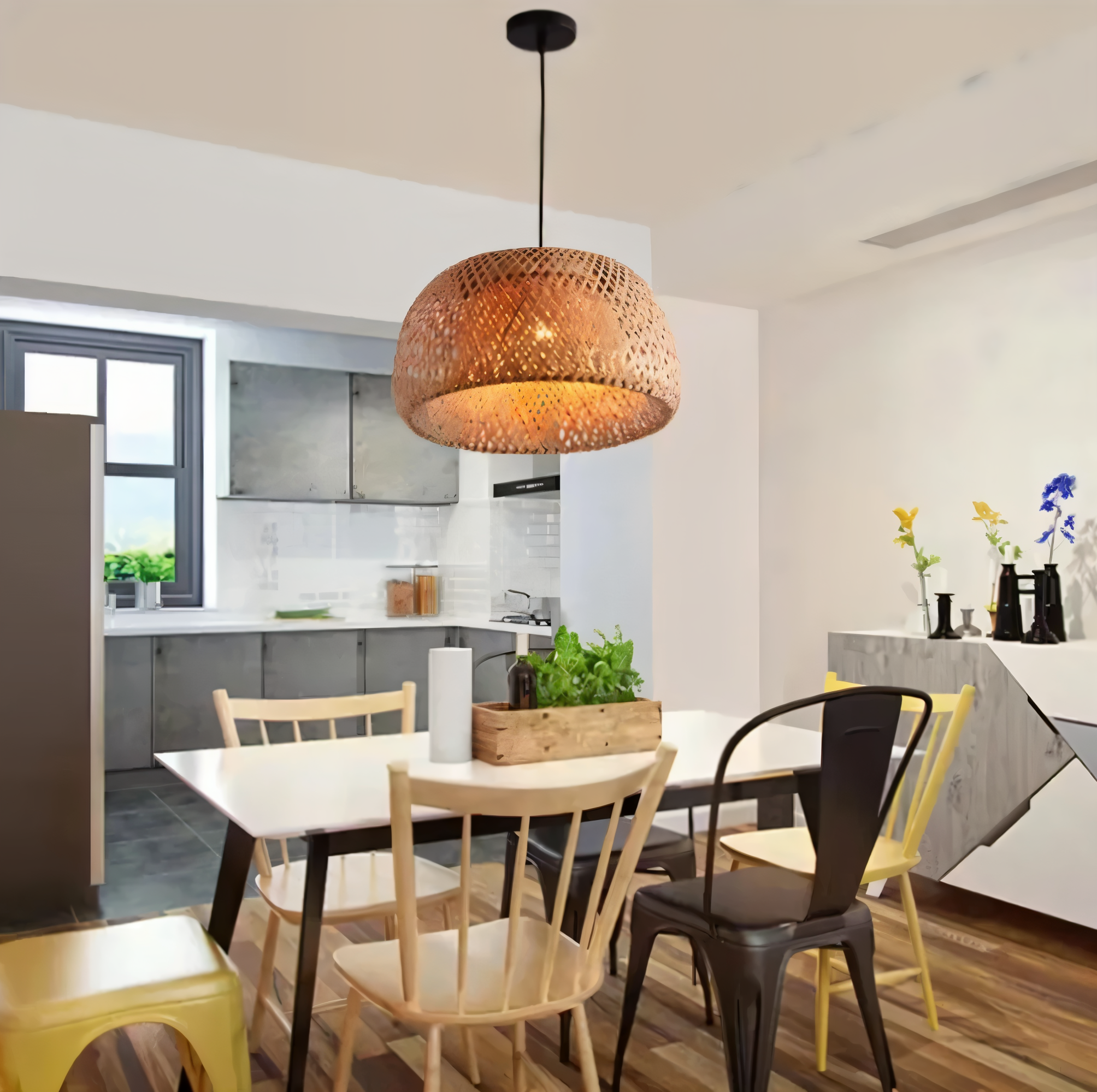 Maliben | Aesthetic Wicker Pendant Lamp