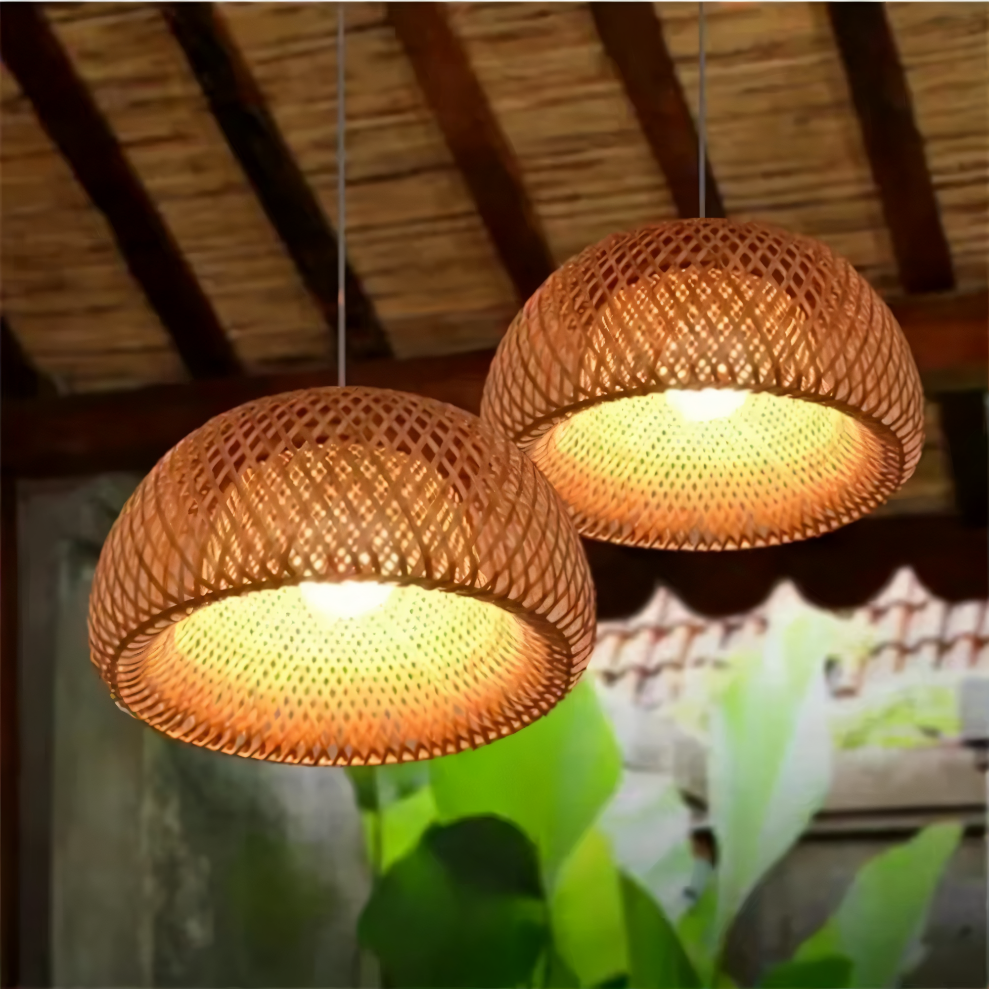 Maliben | Aesthetic Wicker Pendant Lamp