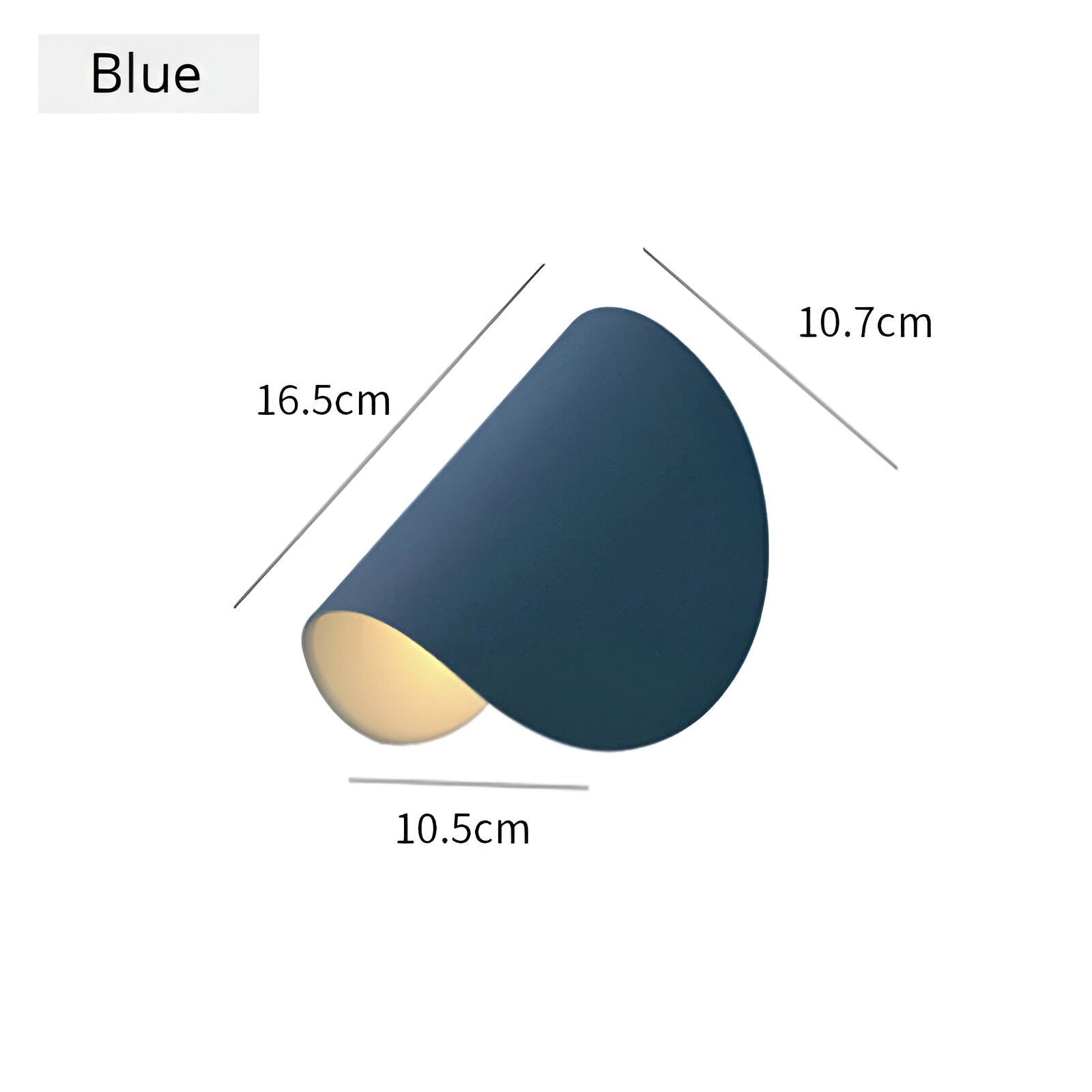 Maliben | Swivel Metal Wall Lamp With Curved Design, Ideal For Any Room