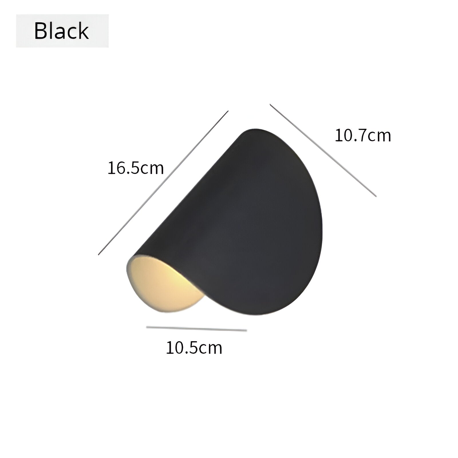 Maliben | Swivel Metal Wall Lamp With Curved Design, Ideal For Any Room