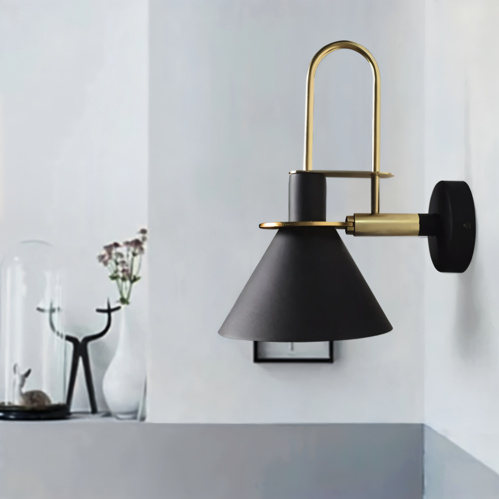 Maliben | Postmodern Led Wall Lamp With Trumpet Shaped Design