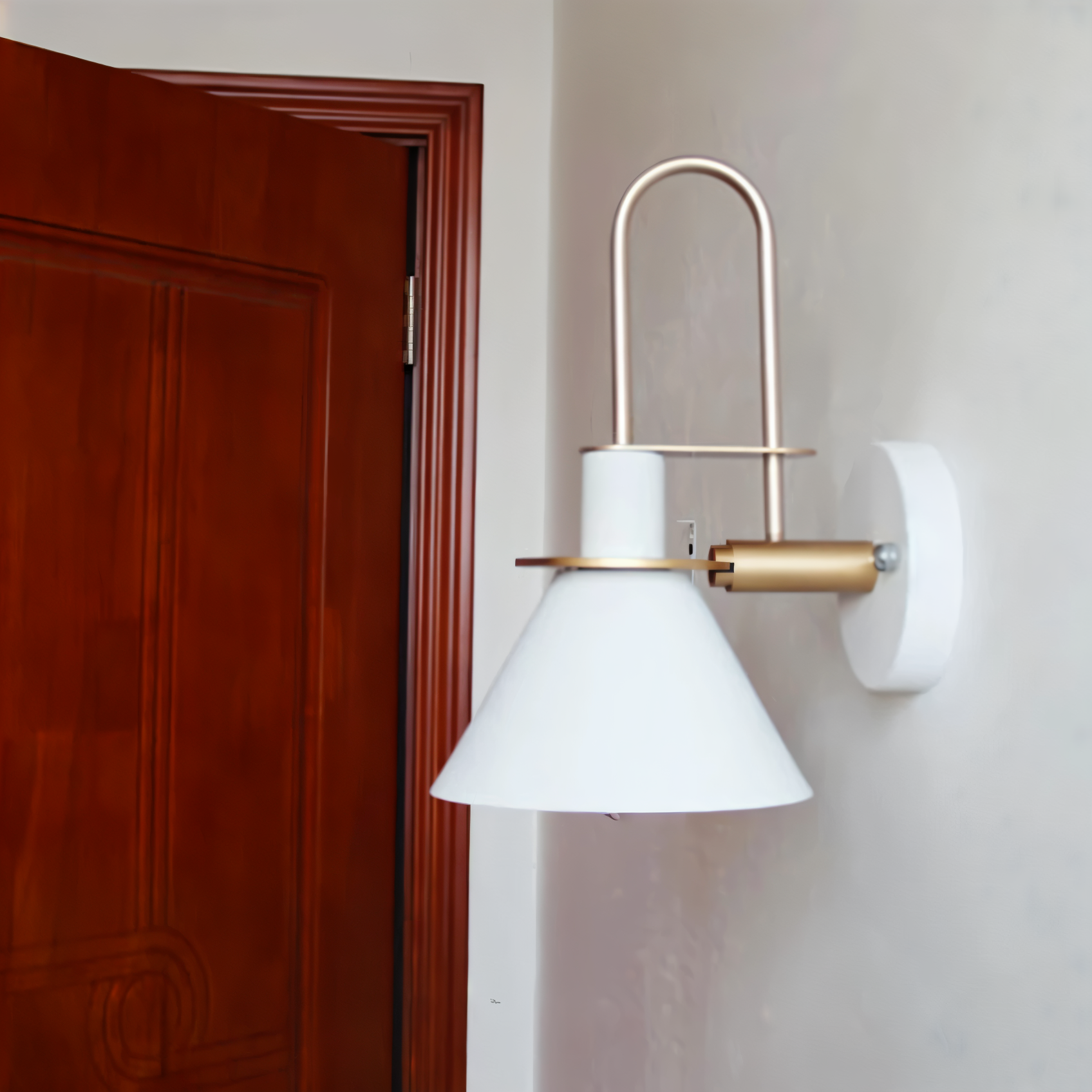 Maliben | Postmodern Led Wall Lamp With Trumpet Shaped Design