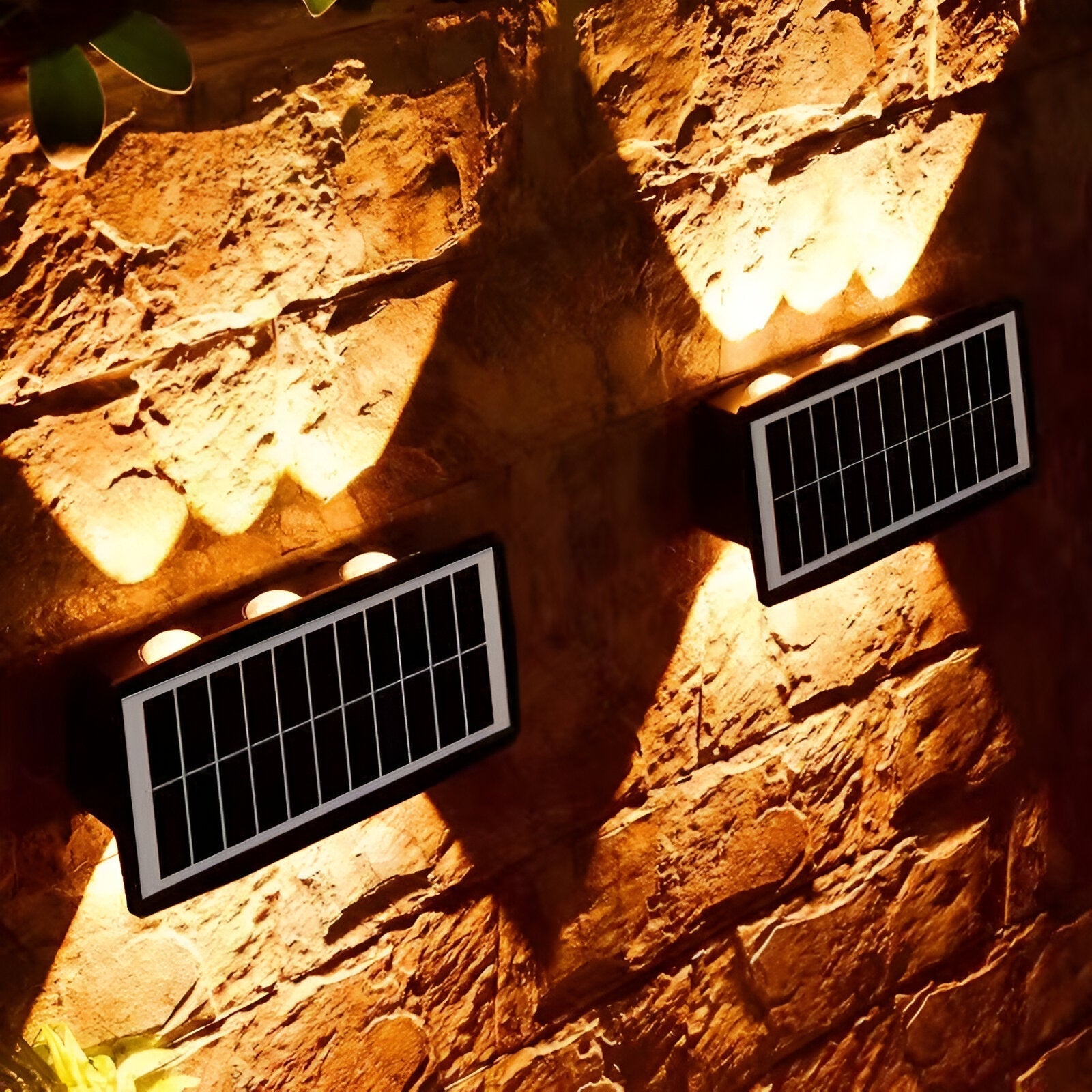 Maliben | Waterproof Led Solar Wall Light For Outdoors With Up & Down Lighting