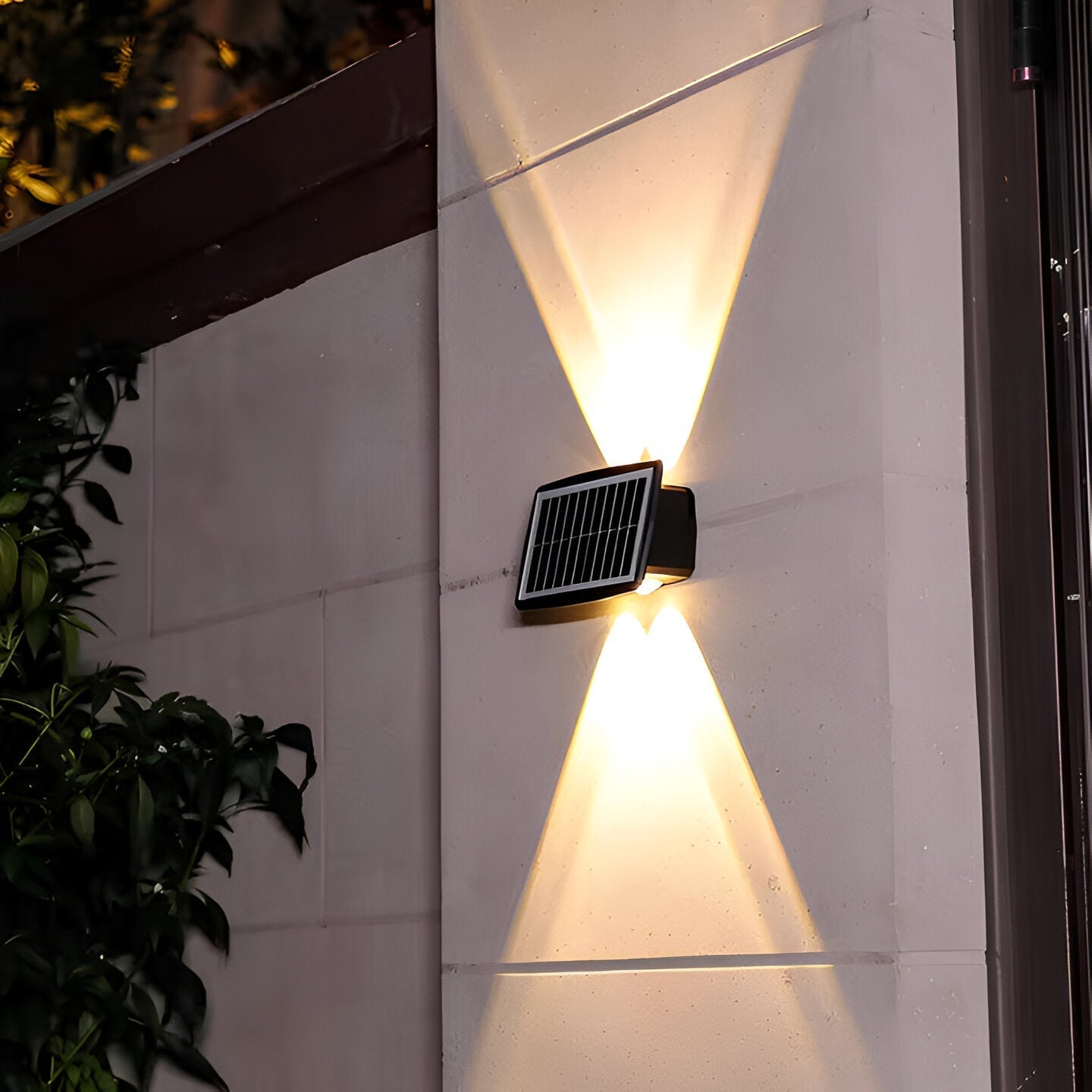 Maliben | Waterproof Led Solar Wall Light For Outdoors With Up & Down Lighting