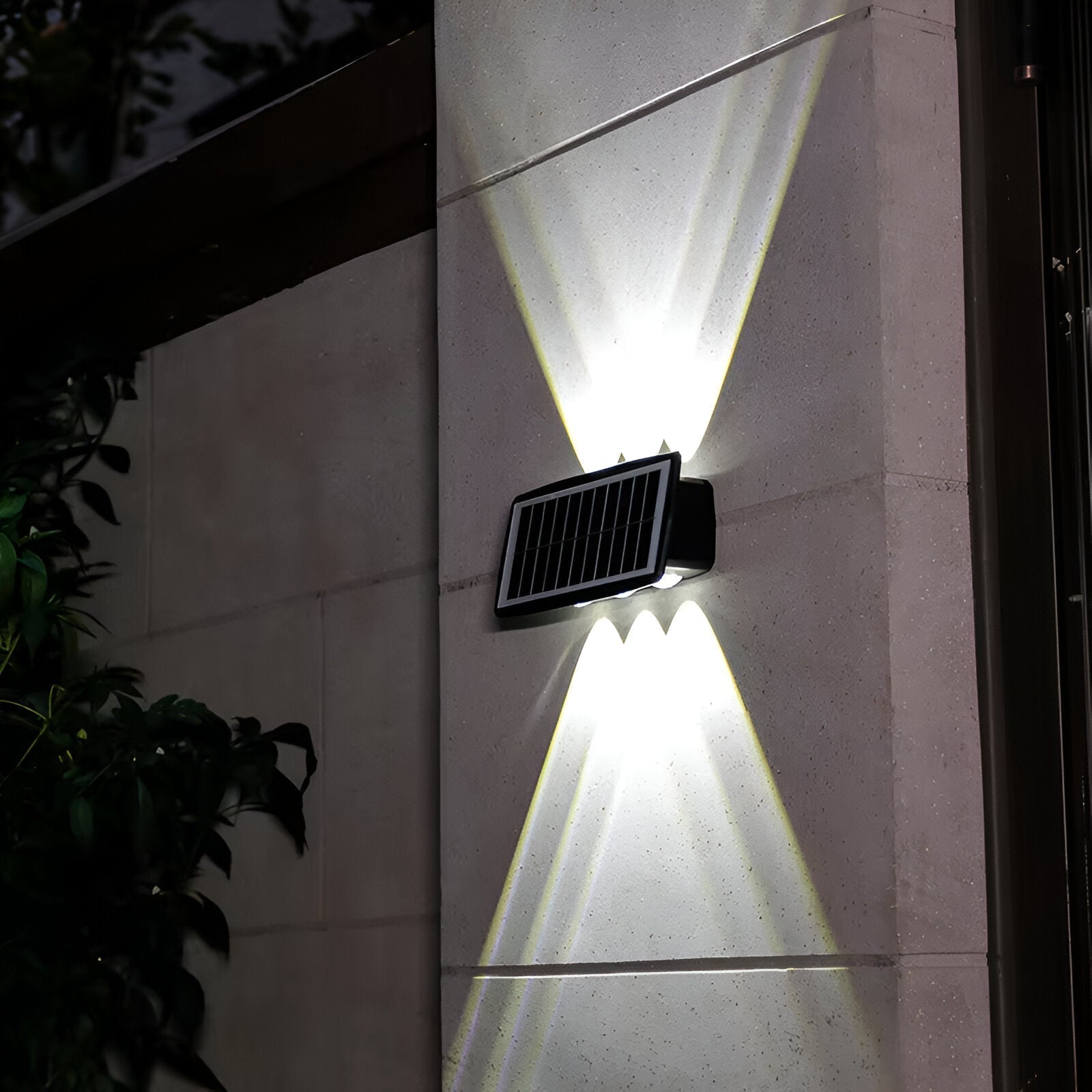 Maliben | Waterproof Led Solar Wall Light For Outdoors With Up & Down Lighting