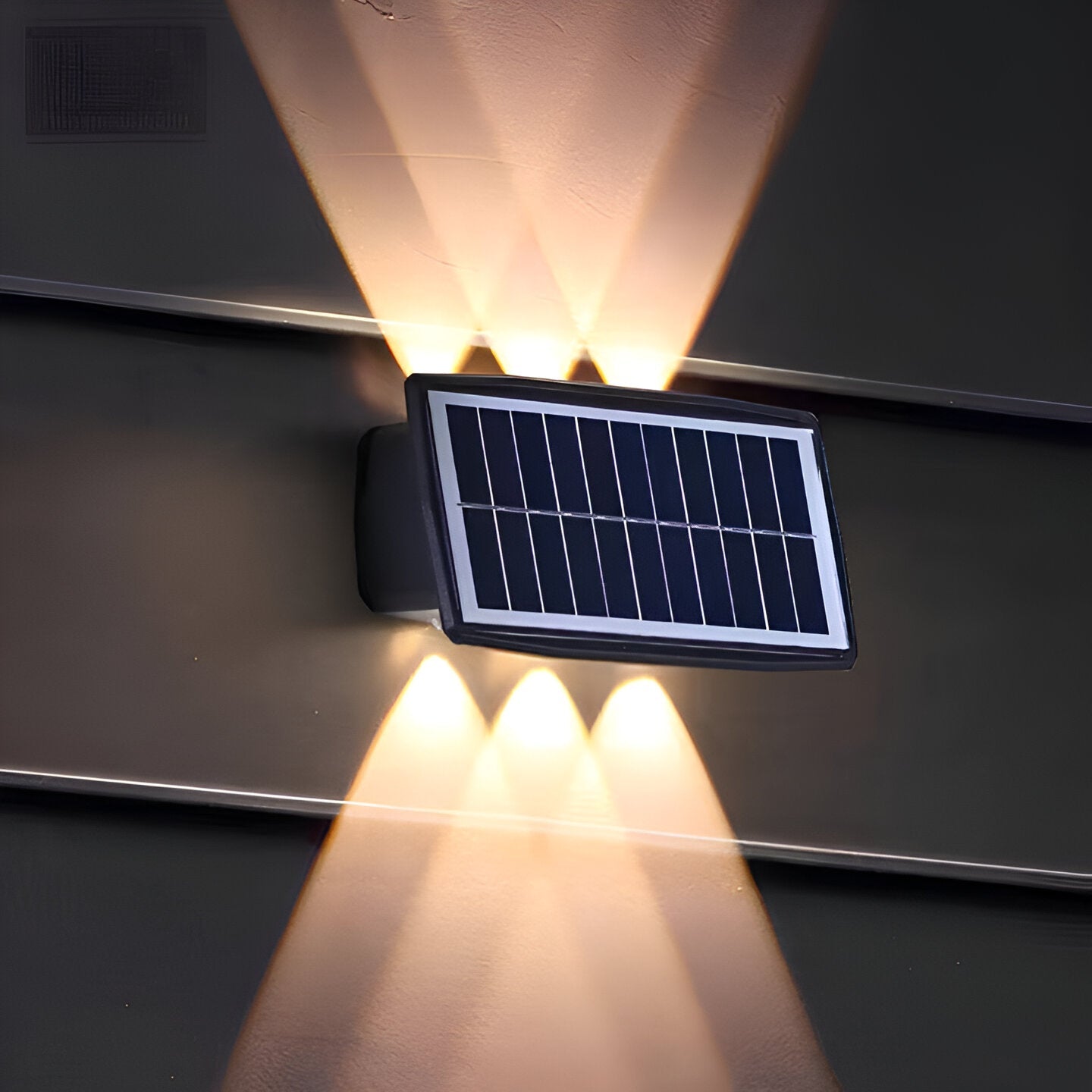 Maliben | Waterproof Led Solar Wall Light For Outdoors With Up & Down Lighting