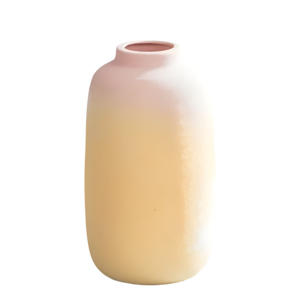 Maliben | Elegant Ceramic Vase In Macaron Colors