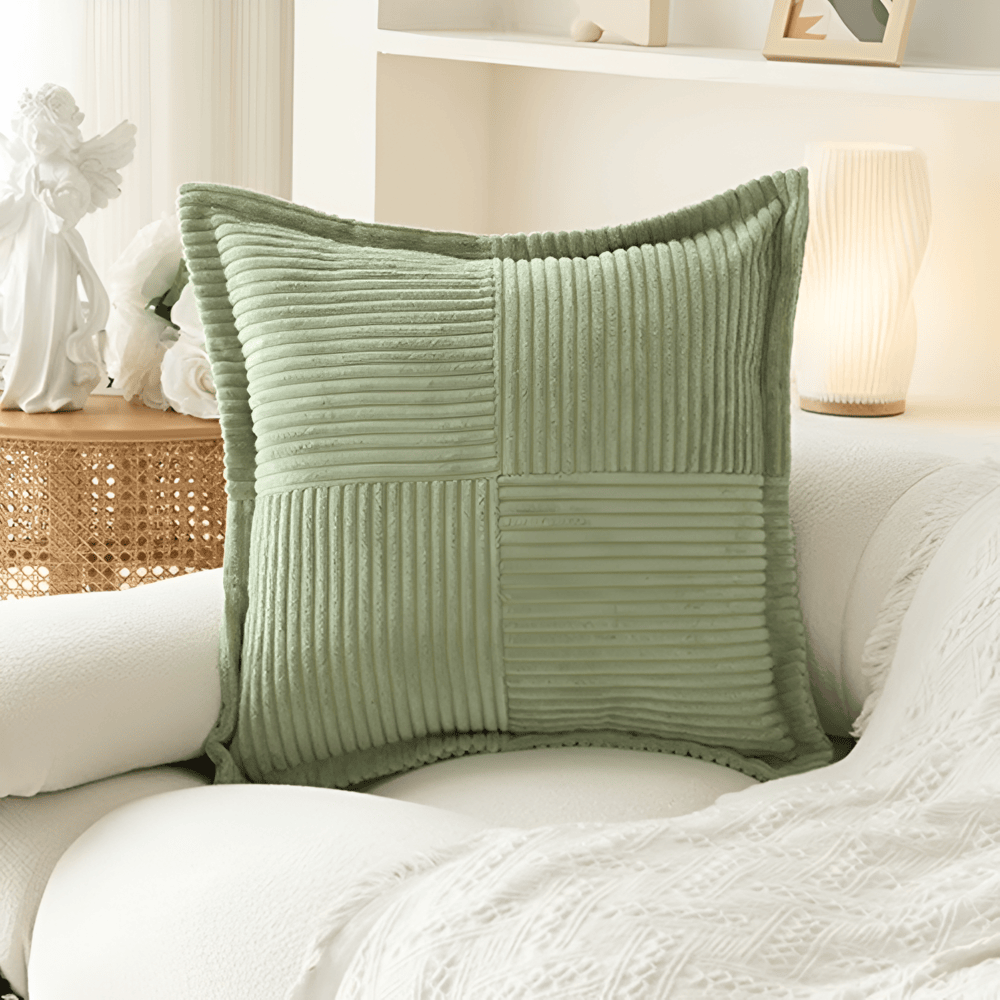 Maliben | Stain-Resistant Solid Cushion Cover