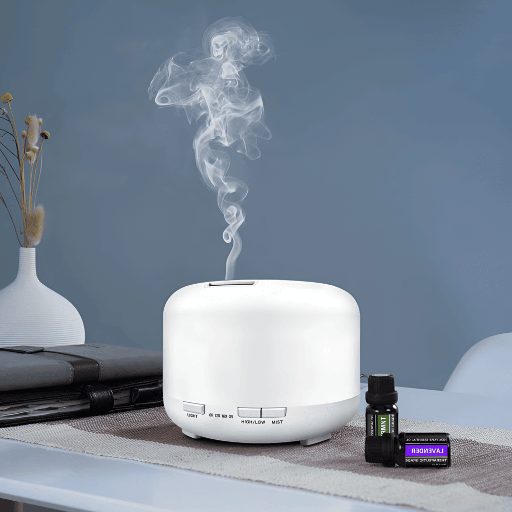 Maliben | Led Aroma Diffuser With Bluetooth Speaker And Humidifier