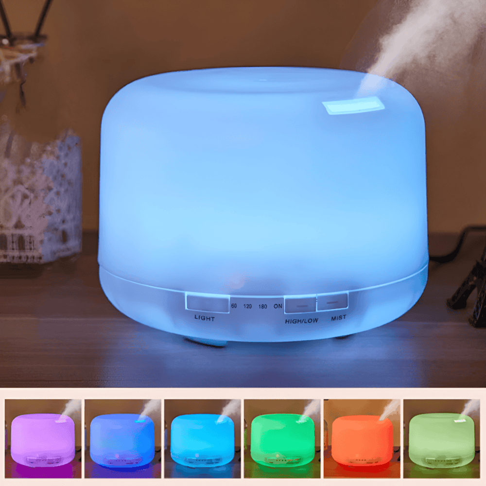 Maliben | Led Aroma Diffuser With Bluetooth Speaker And Humidifier