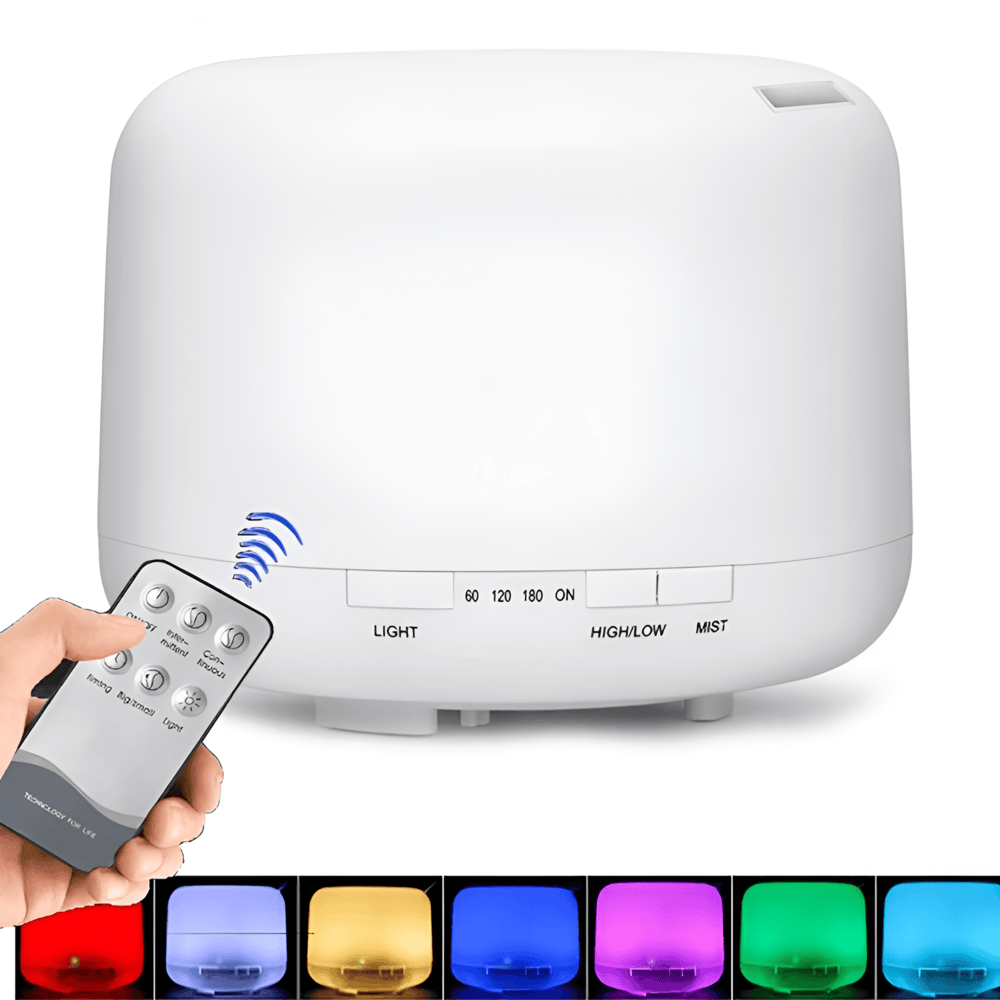 Maliben | Led Aroma Diffuser With Bluetooth Speaker And Humidifier