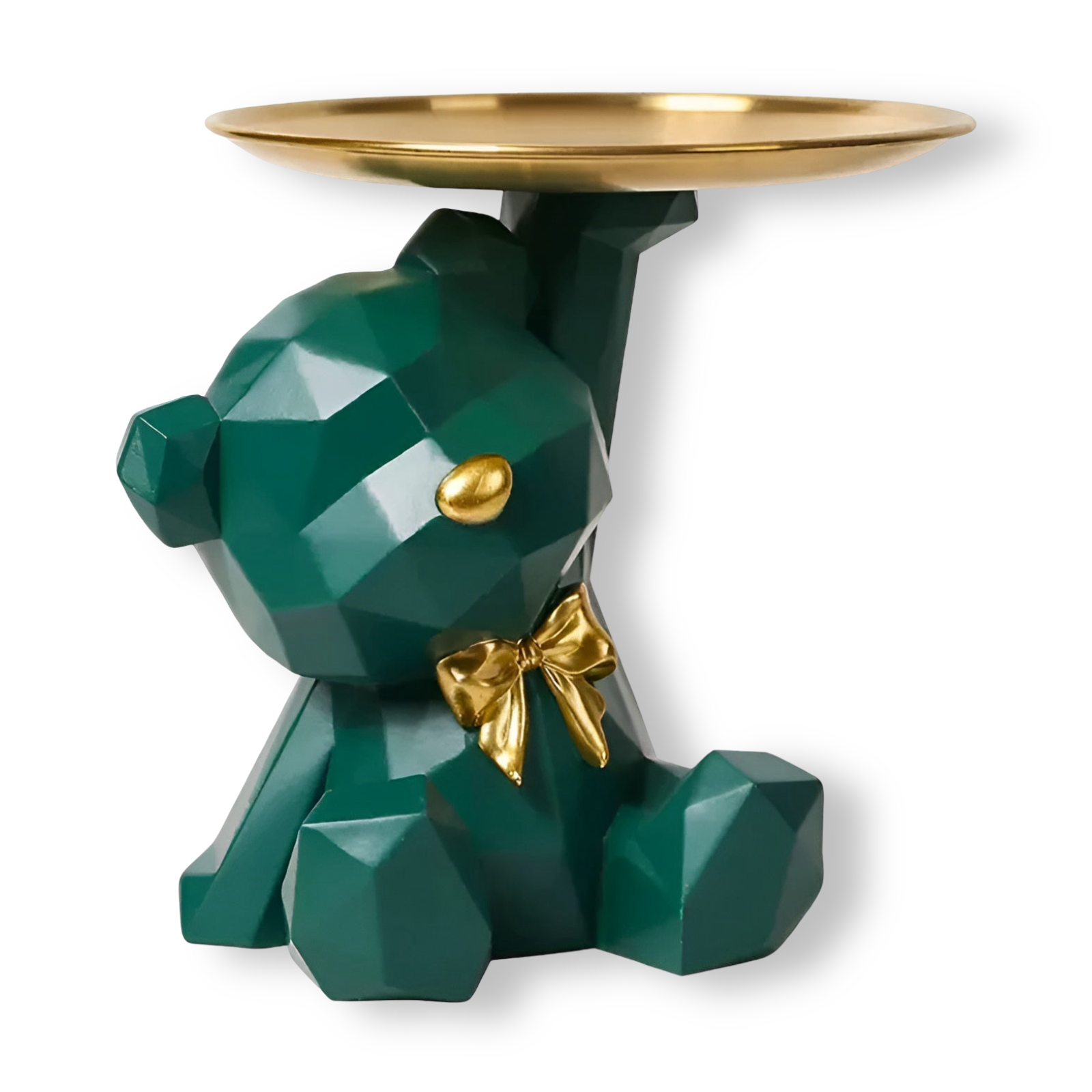 Maliben | Decorative Geometric Tray In Bear Shape