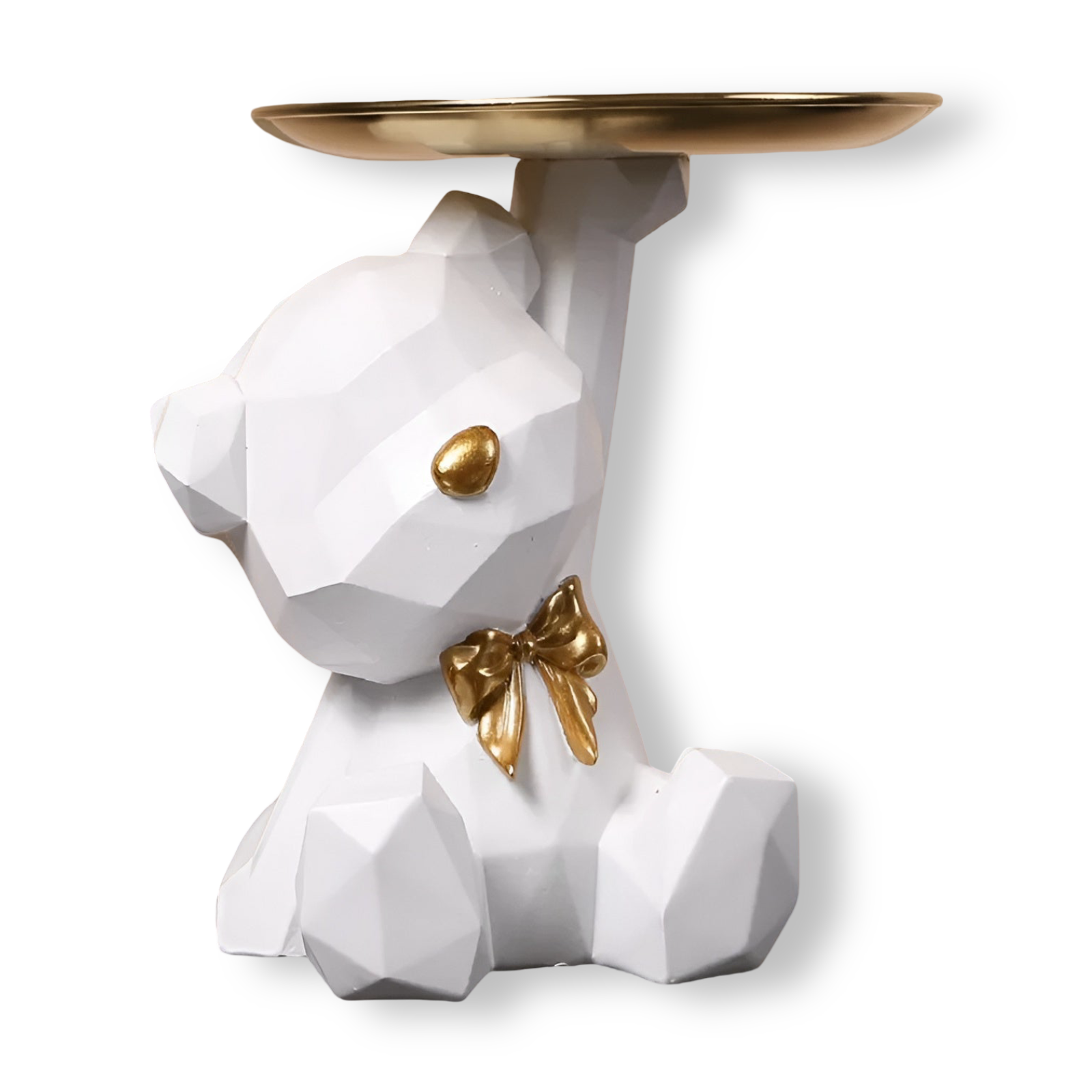 Maliben | Decorative Geometric Tray In Bear Shape